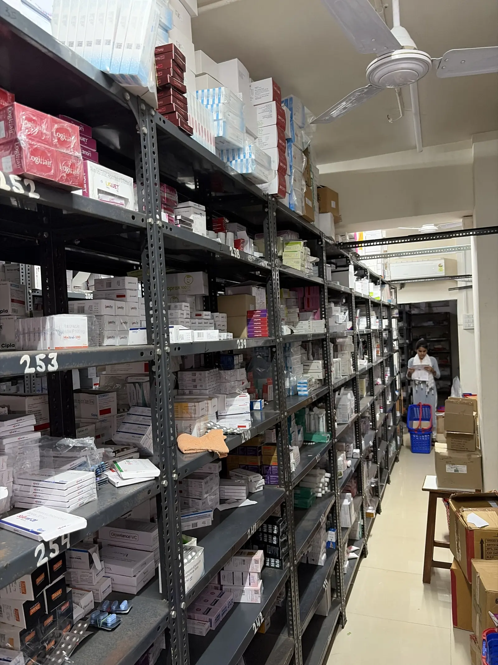 Organized medical supplies ready for healthcare trade dispatch